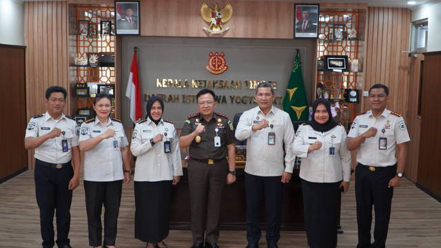 audiensi kanwil ditjenpas diy dengan kejati diy
