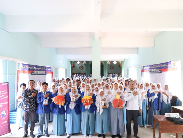 Pendidikan pemilih berkelanjutan dengan segmen pemilih Gen Z. Dok. Pribadi. 