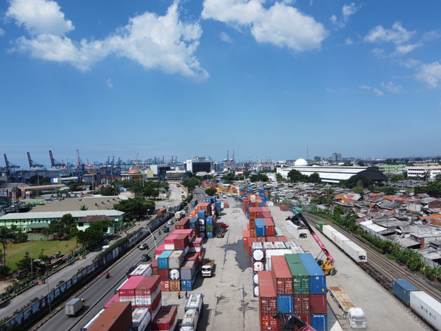 Ilustrasi pengiriman kontainer KAI Logistik. Foto: KAI Logistik