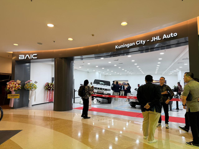 Peresmian BAIC City Store Kuningan City di Kuningan City Mall, Jakarta Selatan, Kamis (3/9/2026). Foto: Syahrul Ghiffari/kumparan