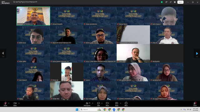 apel virtual kanwil ditjenpas diy