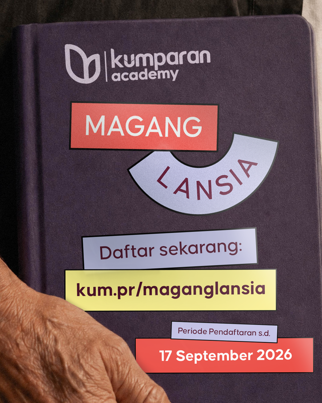Kembali Aktif dan Produktif Bersama kumparan Academy Edisi Magang Lansia