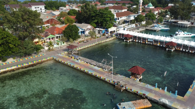 Pulau Pramuka, Kepulauan Seribu (Sumber: Dokumentasi Divisi Diving KPA Arkadia)