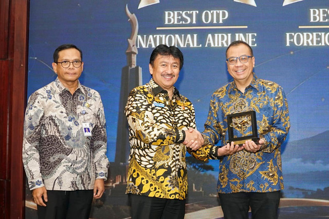 Pelita Air pertahankan predikat maskapai paling ontime di RI. Foto: Dok. Pelita Air
