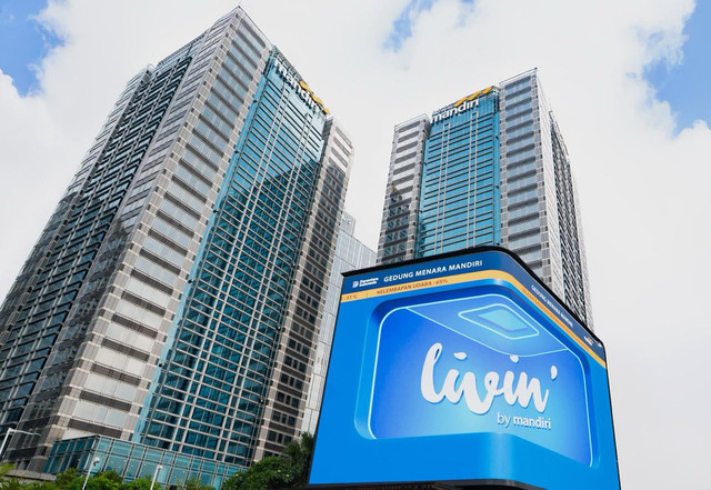 Ilustrasi gedung Bank Mandiri. Foto. Dok. Bank Mandiri