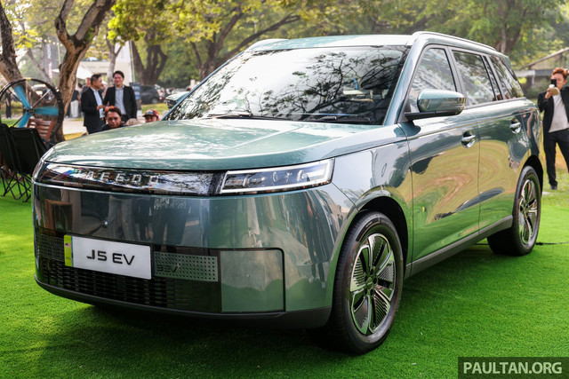 Jaecoo J5 EV di Malaysia. Foto: Paultan