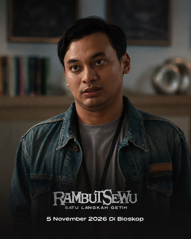 Yusuf Mahardika dan Wavi Zihan Bintangi Film Rambut Sewu: Satu Langkah Getih. Dok: Istimewa