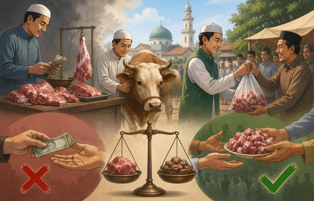 ilustrasi ini di buat oleh penulis dengan ai