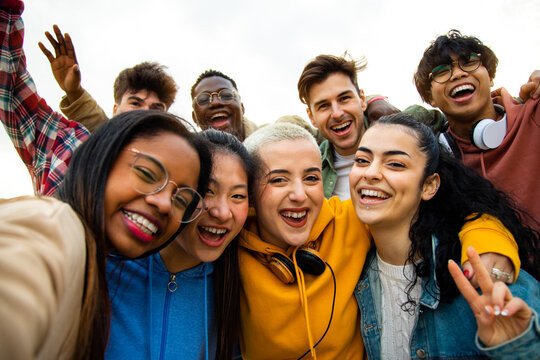 Ilustrasi remaja Generasi Z. Foto: Adobe Stock