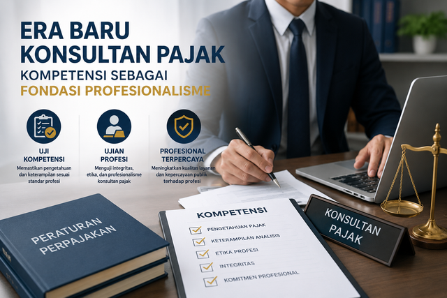 Ilustrasi Era Baru Konsultan Pajak: Kompetensi sebagai Fondasi Profesionalisme. Sumber : Generate AI