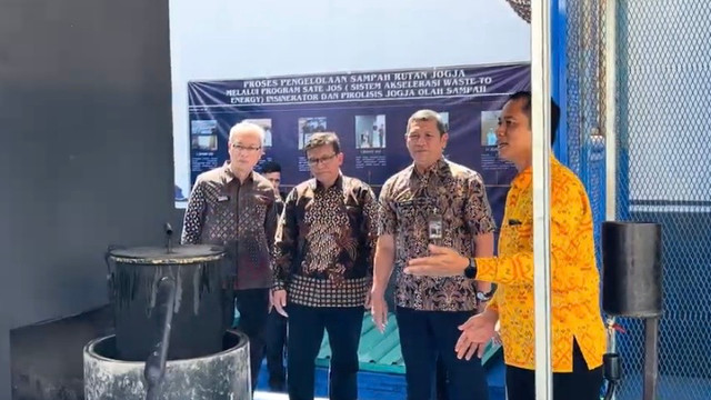 alat pengelolaan sampah milik rutan jogjakarta