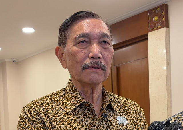 Ketua DEN Luhut Binsar Pandjaitan di acara IADEL Connect 2026 di Balai Kartini, Jakarta, Sabtu (5/9/2026). Foto: Najma Ramadhanya/kumparan