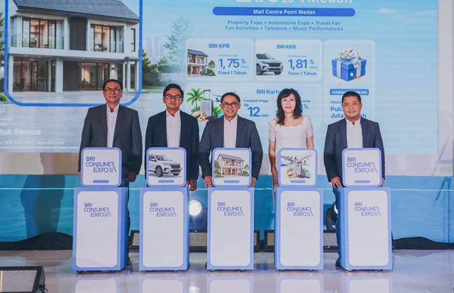 BRI Consumer Expo 2026 hadir di Mall Centre Point Medan pada tanggal 4 - 6 September 2026.  Foto: Dok. BRI