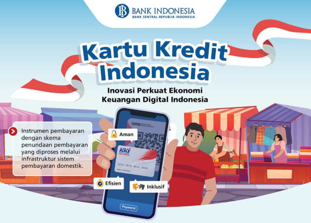 Kartu Kredit Indonesia (KKI). Sumber Foto: bi.go.id