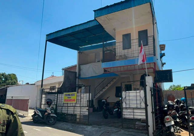 Kosan yang menjadi TKP kasus pembunuhan Mozza Axillia Gunarsa (18). Foto: Dok. Istimewa