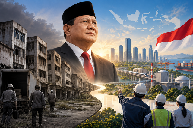 Foto: Ilustrasi BUMN dan Kebijakan Presiden Prabowo (Diolah Oleh Penulis)