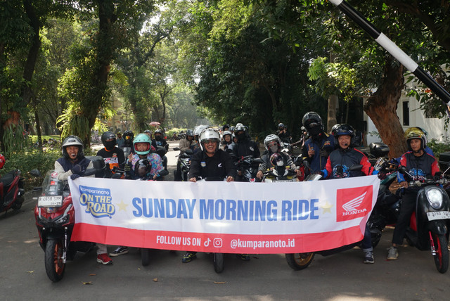 Keseruan kumparanOTO On The Road bersama Astra Honda Motor (AHM) di Jakarta, Sabtu (6/9/2026). Foto: Iqbal Firdaus/kumparan
