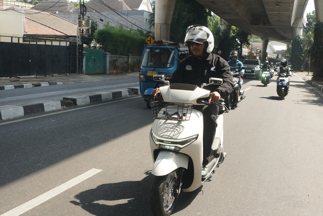 Keseruan kumparanOTO On The Road bersama Astra Honda Motor (AHM) di Jakarta, Sabtu (6/9/2026). Foto: Iqbal Firdaus/kumparan