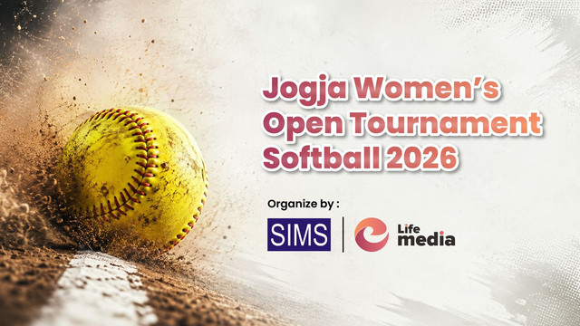 Jogja Women’s Open Tournament Softball 2026 yang digelar PT SaranaInsan MudaSelaras (SIMS) di Lapangan Softball Universitas Negeri Yogyakarta (UNY), 10–13 September 2026. Foto: Dok. Istimewa.