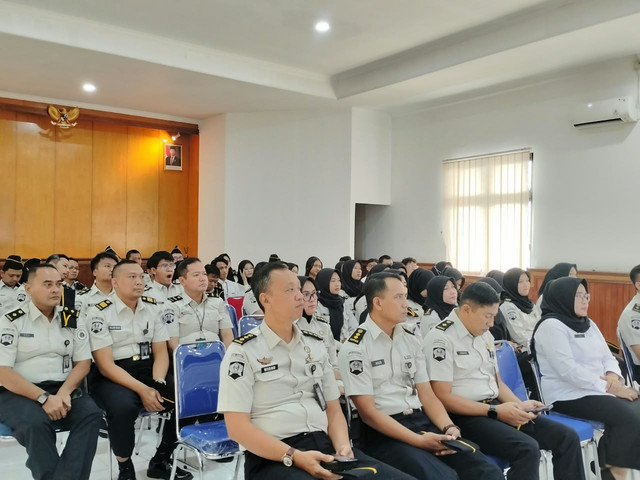 Kanwil Ditjenpas DIY melakukan Zoom Meeting bersama Ditjenpas/Sumber: Dokumentasi HUMAS Kanwil Ditjenpas DIY