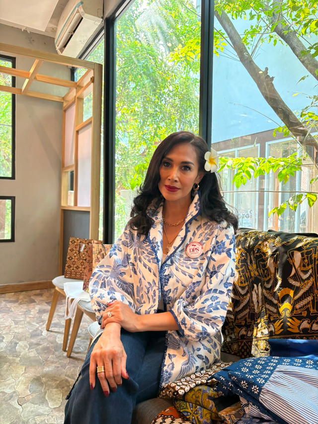 Diah Permatasari ditemui di SCBD, Jakarta Selatan, Senin (7/9/2026). Foto: Vincentius Mario/kumparan