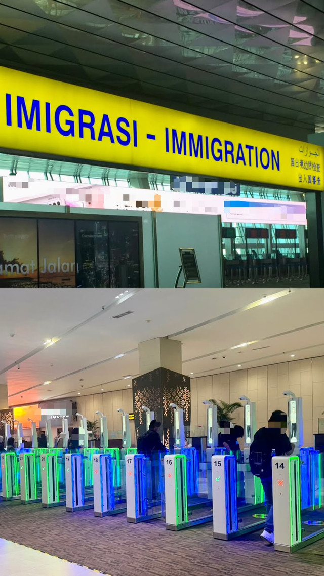 Tempat Pemeriksaan Imigrasi. Sumber : Dokumentasi Penulis