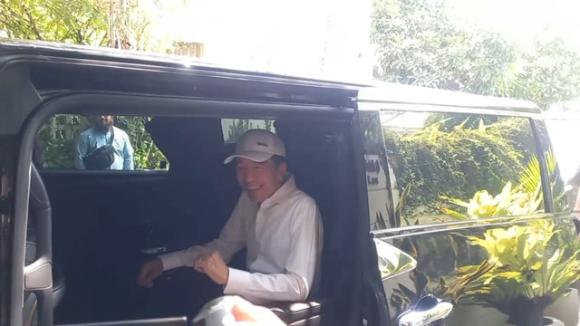 Presiden ke-7 Indonesia Jokowi di Solo, Senin (7/9/2026). Foto: kumparan