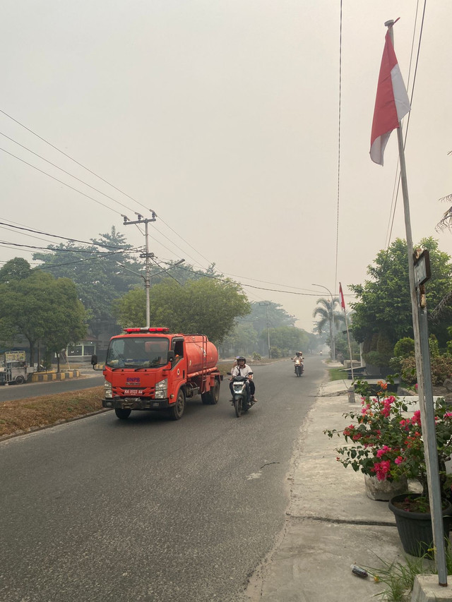 Dukumentasi Pribadi: Suasana Musim Kabut Asap di Kota Palangka Raya