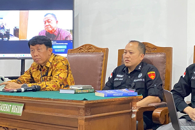Sidang Agenda Pembuktian Pemohon kasus Praperadilan jilid III Eks Wakil Kepala BGN Lodewyk Pusung di Pengadilan Negeri Jakarta Selatan, Selasa (08/09/2026). Foto: Nabilah Siti/kumparan