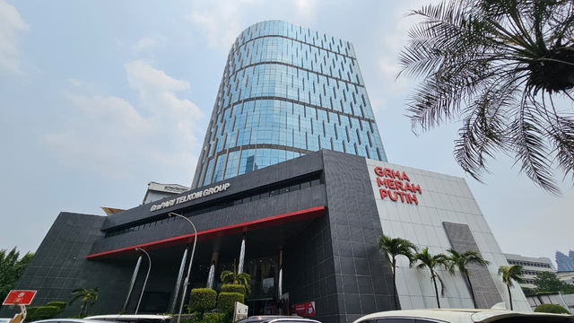 Gedung Graha Merah Putih (GMP) sebagai aset milik TelkomGroup yang ingin dimanfaatkan oleh Badan Gizi Nasional (BGN). Foto: Dok. Telkom