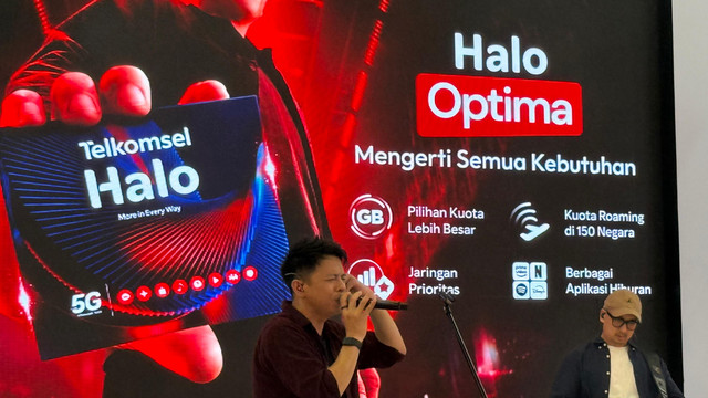Telkomsel Halo Optima. Foto: Kevin S. Kurnianto/kumparan.