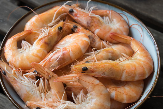 Ilustrasi Kenapa udang berubah warna ketika dimasak. Foto: Unsplash.com/Daniel Klein