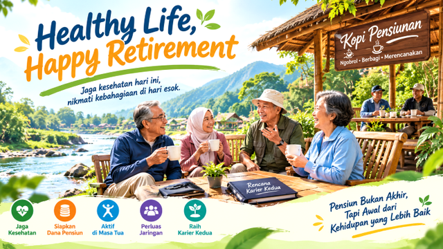 Healthy life happy retirement