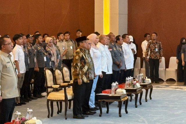 Pertemuan Pimpinan DPR, Menteri Desa Yandri Susanto, dan Asosiasi Kepala Desa Seluruh Indonesia di Kompleks Parlemen, Senayan, Jakarta, Rabu (9/9/2026). Foto: Nasywa Athifah/kumparan