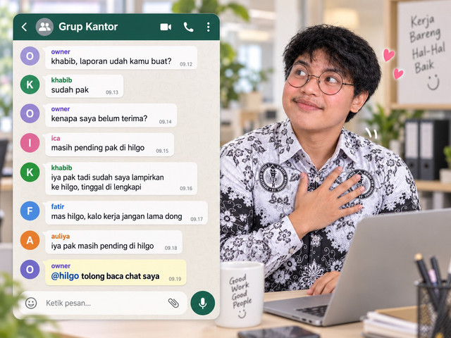 Gambar ilustrasi yang di buat dengan chatgpt