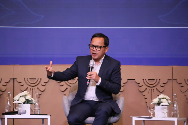 Wamendagri Bima Arya dalam Forum for Sustainable Resilience bertema Integrating Institutions for Sustainable Resilience di Jakarta, Rabu (9/9/2026). Foto: Kemendagri RI