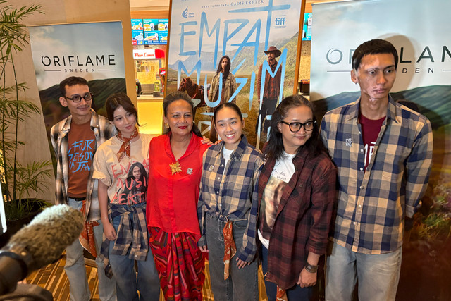 Jumpa pers Empat Musim Pertiwi di Epicentrum, Jakarta Selatan, Selasa (8/9/2026). Foto: Dok. kumparan