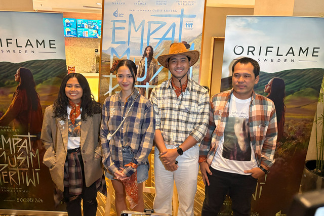 Jumpa pers Empat Musim Pertiwi di Epicentrum, Jakarta Selatan, Selasa (8/9/2026). Foto: Dok. kumparan