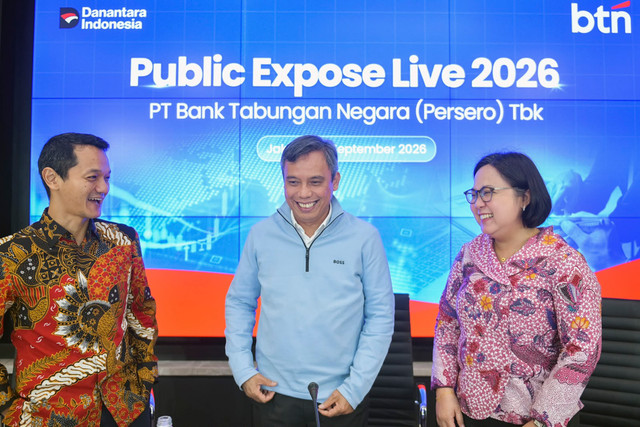 Direktur Utama PT Bank Tabungan Negara Tbk (BTN) Nixon Napitupulu dalam Pubex BTN, Kamis (10/9/2026). Foto: Dok. BTN