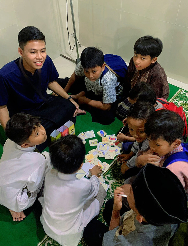 Edukasi Pemilahan Sampah pada Anak TPA. Dok. David