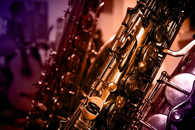 Ilustrasi saxophone, instrument, music. Foto: Pixabay
