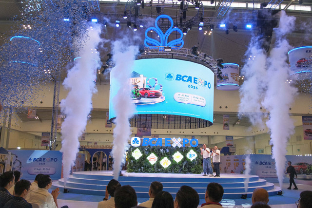 Pengunjung memadati BCA Expo 2026 di ICE BSD City, Tangerang, Banten, Jumat (11/9/2026). Foto: Akbar Mubarak/kumparan