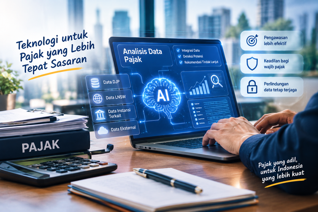 Ilustrasi Kemenkeu Kembangkan AI untuk Deteksi Pajak Belum Dibayar, Apa Dampaknya?. Sumber : Generate AI