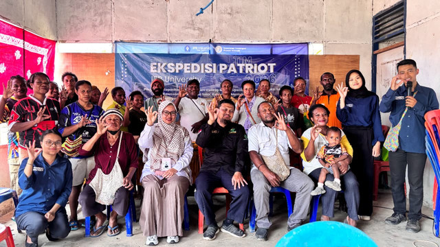 Foto bersama usai pelatihan izin BPOM dan sertifikasi halal produk sagu. (patriotdwitrap.id)