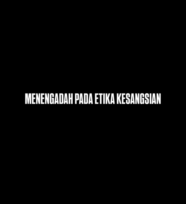 Menengadah pada Etika Kesangsian
