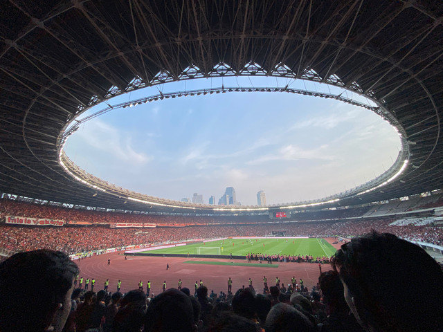 Ilustrasi suasana GBK. Foto: Aditya Nugraha/kumparan