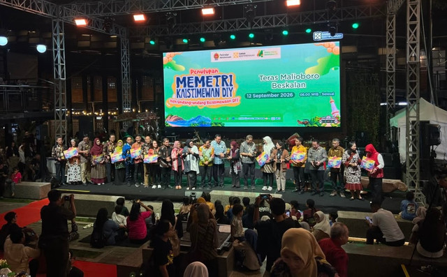 Penutupan rangkaian peringatan 14 tahun UU Keistimewaan DIY di Teras Malioboro, Sabtu (12/9). Foto: Pandangan Jogja/Resti Damayanti