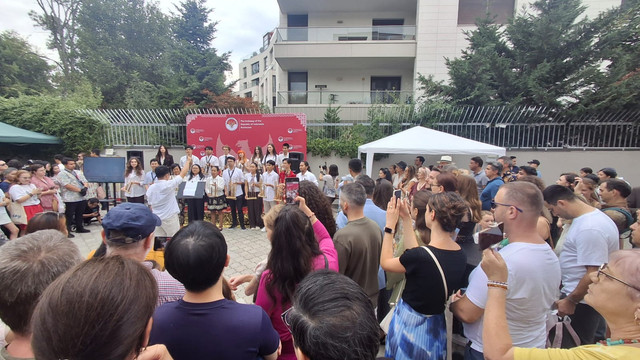 Para pengunjung padati Indonesia Summer Festival 2026 di KBRI Bucharest (12/9).Foto: Istimewa