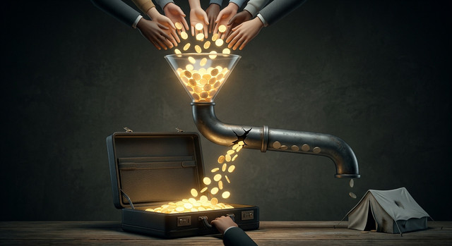 Ilustrasi: Kedermawanan Jadi Celah Skandal: Generated Gemini AI