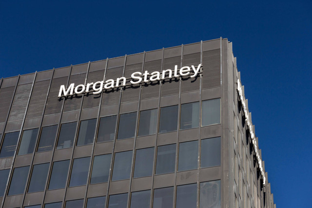 Ilustrasi bank investasi asal AS, Morgan Stanley. Foto: Ken Wolter/Shutterstock
